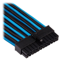 corsair diy cable premium individually sleeved dc cable starter kit type4 gen4 blue black extra photo 2
