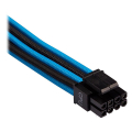 corsair diy cable premium individually sleeved dc cable starter kit type4 gen4 blue black extra photo 3