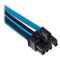 corsair diy cable premium individually sleeved dc cable starter kit type4 gen4 blue black extra photo 4