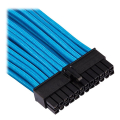 corsair diy cable premium individually sleeved dc cable pro kit type4 gen4 blue extra photo 2