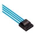 corsair diy cable premium individually sleeved dc cable pro kit type4 gen4 blue extra photo 3
