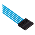 corsair diy cable premium individually sleeved dc cable pro kit type4 gen4 blue extra photo 4
