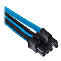 corsair diy cable premium individually sleeved dc cable pro kit type4 gen4 blue black extra photo 5