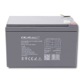 qoltec 53049 agm battery 12v 12ah extra photo 1