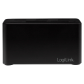 logilink cr0046 usb 32 gen 1 docking station 8 port mini black extra photo 1