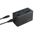 logilink cr0046 usb 32 gen 1 docking station 8 port mini black extra photo 2