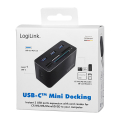 logilink cr0046 usb 32 gen 1 docking station 8 port mini black extra photo 6