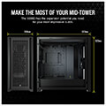 case corsair 5000d airflow tempered glass mid tower atx black extra photo 2