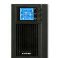 qoltec 53042 ups on line pure sine wave 1000va 800w lcd extra photo 1