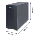 qoltec 53044 ups on line pure sine wave 10kva 8kw lcd usb extra photo 3