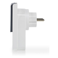 nedis wifipo120fwt wi fi smart plug outdoor 16a with power consumption meter extra photo 4