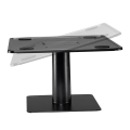 logilink bp0142 tabletop projector stand steel plastic max 10 kg black extra photo 3