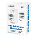logilink et0010 digital time switch for din rails extra photo 5