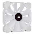 corsair icue sp140 rgb elite 140mm white pwm fan  dual fan kit with lighting node core extra photo 4