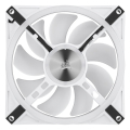 corsair icue ql140 rgb 140mm pwm white fan — dual fan kit with lighting node core extra photo 6 corsair icue ql140 rgb 140mm pwm white fan — dual fan kit with lighting node core extra photo 6