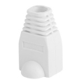 lanberg strain relief rj45 boot cap white 100 pack extra photo 1