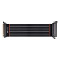 pci express extender black pci e 40 16x 300mm extra photo 1