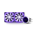 nzxt kraken x63 rgb water cooling white 280mm illuminated fans and pump extra photo 2