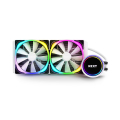 nzxt kraken x63 rgb water cooling white 280mm illuminated fans and pump extra photo 3