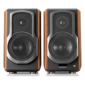 edifier s1000mkii hi fi 20 active bookshelf speakers brown extra photo 1