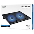 nod tempest notebook cooler with 150mm blue led fans extra photo 4