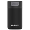 kambukka olympus insulated tumbler with switch 300ml jet black extra photo 1