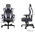 anda seat gaming chair ad12xl kaiser ii black white extra photo 3