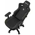 anda seat gaming chair kaiser 3 large black fabric extra photo 4