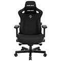 anda seat gaming chair kaiser 3 xl black fabric extra photo 1