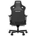 anda seat gaming chair kaiser 3 xl black fabric extra photo 3