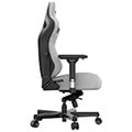 anda seat gaming chair kaiser 3 xl grey fabric extra photo 2