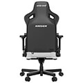 anda seat gaming chair kaiser 3 xl grey fabric extra photo 3