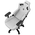 anda seat gaming chair kaiser 3 xl grey fabric extra photo 4