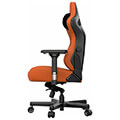 anda seat gaming chair kaiser 3 xl orange extra photo 2
