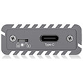icy box ib 1817mc c31 enclosure for 1x m2 nvme sata ssd with usb type c interface 60913 extra photo 2