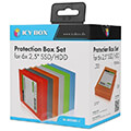 icy box ib ac6251 6 protection box set 6 pcs for 25 extra photo 1 icy box ib ac6251 6 protection box set 6 pcs for 25 extra photo 1