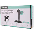 icy box ib ms113b t free standing monitor stand for one monitor up to 27 68 cm extra photo 2