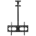 nedis tvcm1350bk full motion tv ceiling mount 42 65 up to 45 kg tiltable rotatable steel black extra photo 1 nedis tvcm1350bk full motion tv ceiling mount 42 65 up to 45 kg tiltable rotatable steel black extra photo 1
