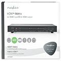 nedis vmat3462at hdmi matrix switch 4 to 2 port 4x hdmi input 2x hdmi output extra photo 2