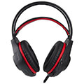 esperanza egh420r headphones with microphone deathstrike red extra photo 1