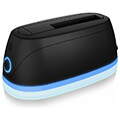 icy box ib 1124l c3 dockingstation for 1x hdd ssd with usb 30 type a or type c combo cable extra photo 3