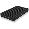 raidsonic icy box ib 2817mcl c31 enclosure for 2x nvme ssd with clone function and type c or type a extra photo 2