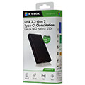 raidsonic icy box ib 2817mcl c31 enclosure for 2x nvme ssd with clone function and type c or type a extra photo 6