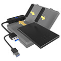 icy box ib ac603b u3 usb 32 gen 1 adapter for 25 drive extra photo 2