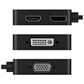 icy box ib dk1104 c 4 in 1 usb type c video adapter extra photo 4