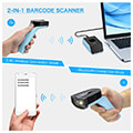 netum 2d wireless ds7500 24ghz barcode scanner extra photo 6