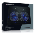 conceptronic cnbcoolpad2f 2 fan notebook cooling pad extra photo 4