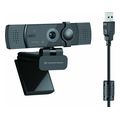 conceptronic amdis08b amdis 4k ultra hd autofocus wide angle webcam with dual microphone extra photo 1