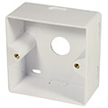 logilink np0006a cat6 wall outlet 2x rj45 shielded with back box pure white extra photo 3