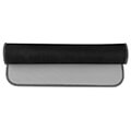 mousepad nod fresh grey leather 350x270x3mm extra photo 1